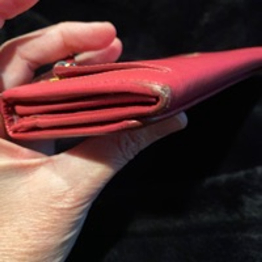 Prada Saffiano Leather Women's Pink long wallet - Picture 13 of 16